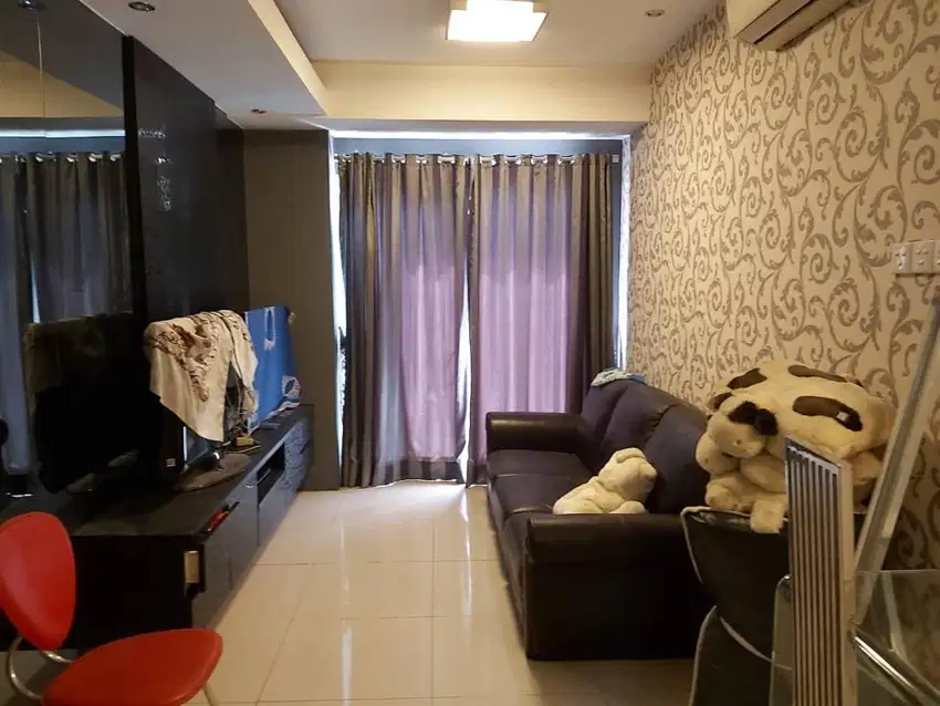 Dijual Apartemen Cosmo Mansion 2 Bedroom Fully Furnished Lantai Rendah