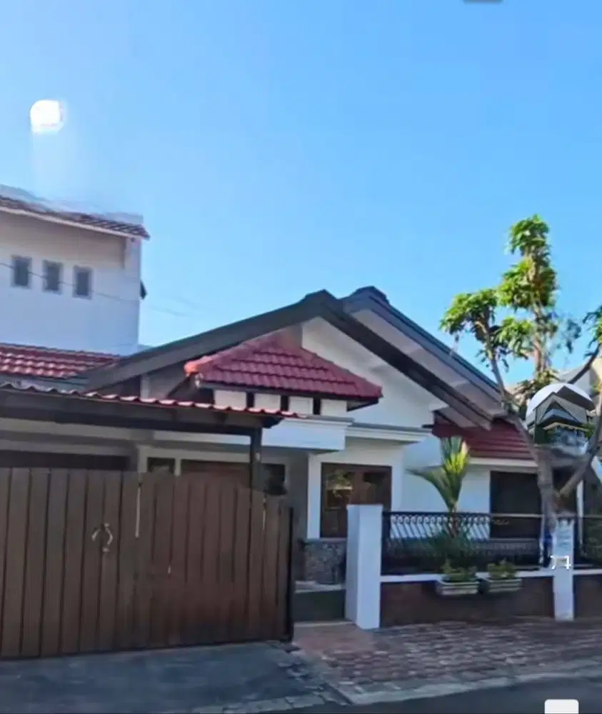 DIJUAL RUMAH ASRI PONDOK NIRWANA SURABAYA