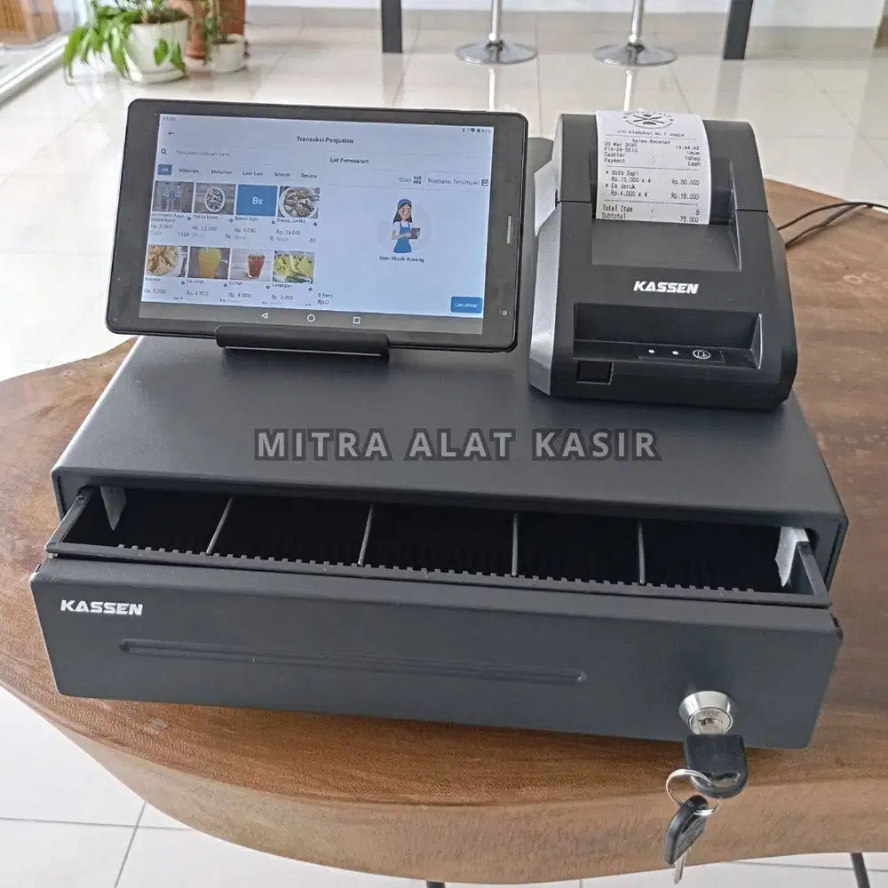 ️ PAKET MESIN KASIR ANDROID TABLET 8 – SIAP PAKAI!