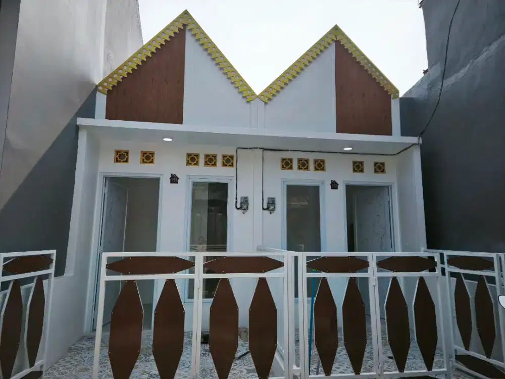 Dikontrakan Rumah Baru Minimalis Bintara, Akses Mobil, Bebas Banjir