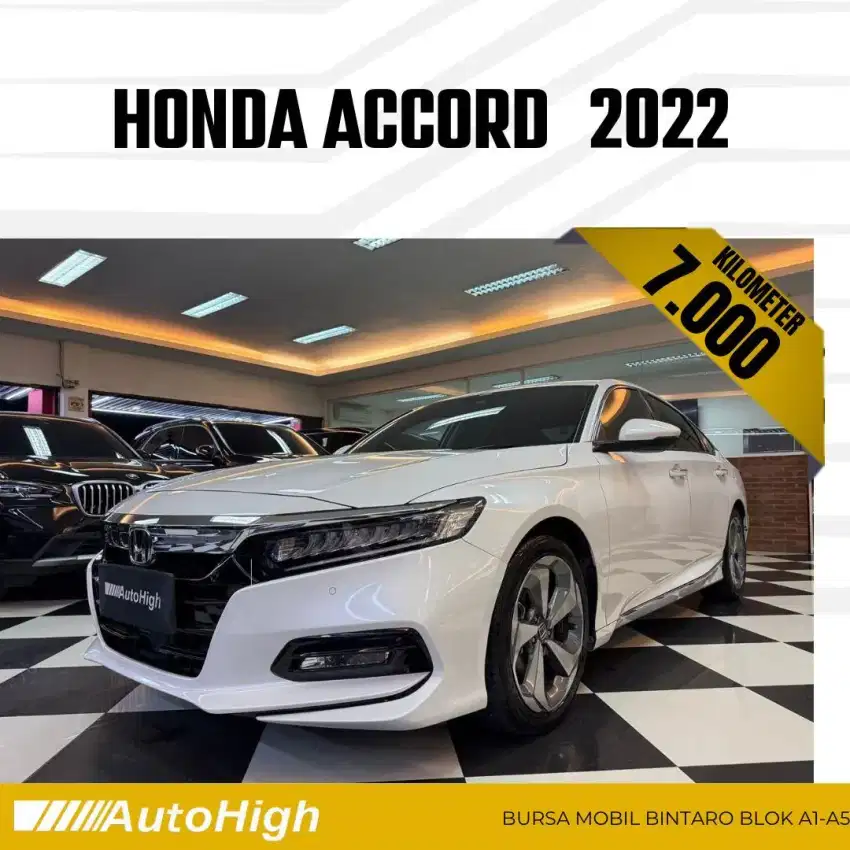 DP10% [Km7.000] Accord Sunroof 2022 White / Camry Reg 2021 #AUTOHIGH