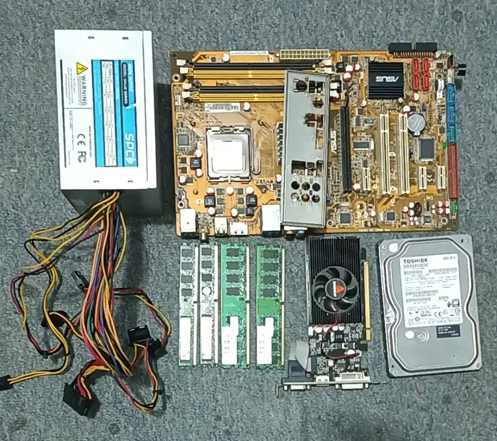 Paket Motherboard Asus DDR2