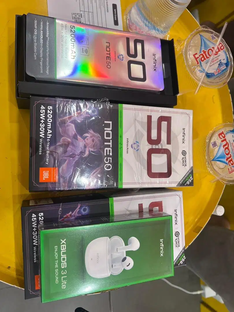 INFINIX NOTE 50 RAM 8 GB ROM 256 Free Tws XE23