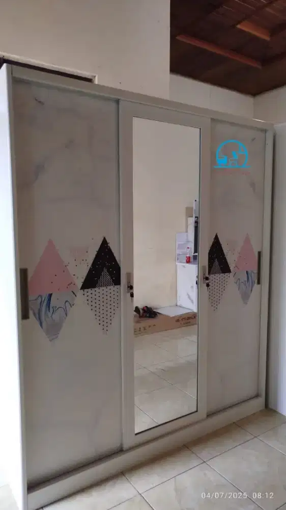 Promo Lemari Besi 3 pintu