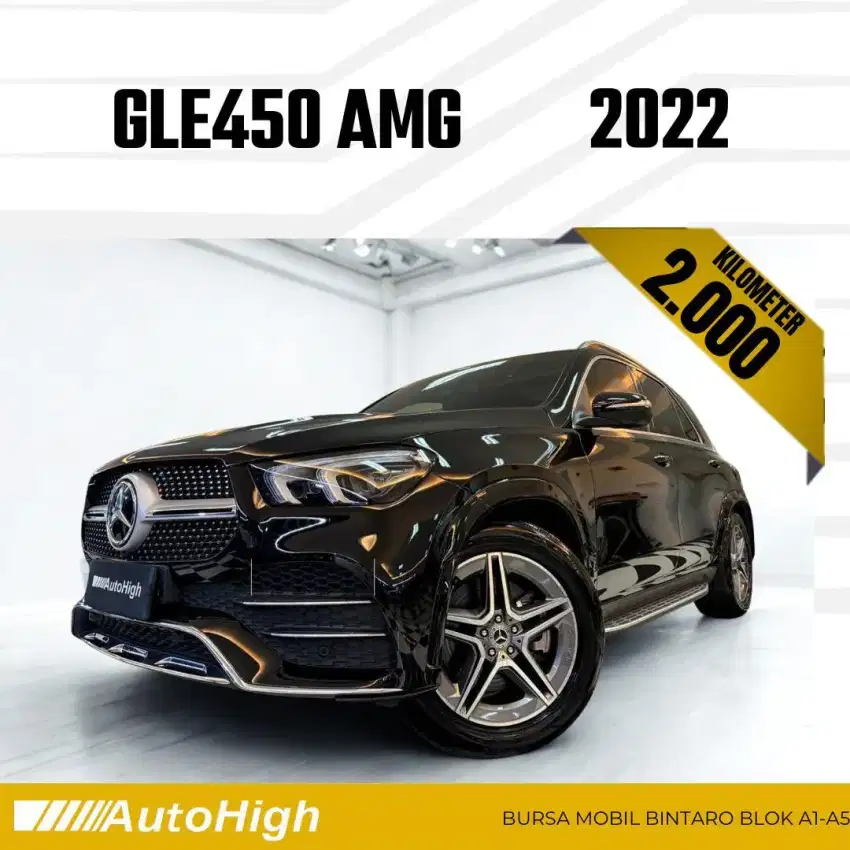 DP10% [Km2.000] GLE450 AMG 2022 Black / GLE 450 Reg 2023 #AUTOHIGH