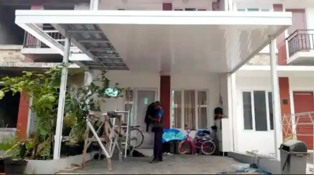 Kanopi Baja ringan plafon PVC