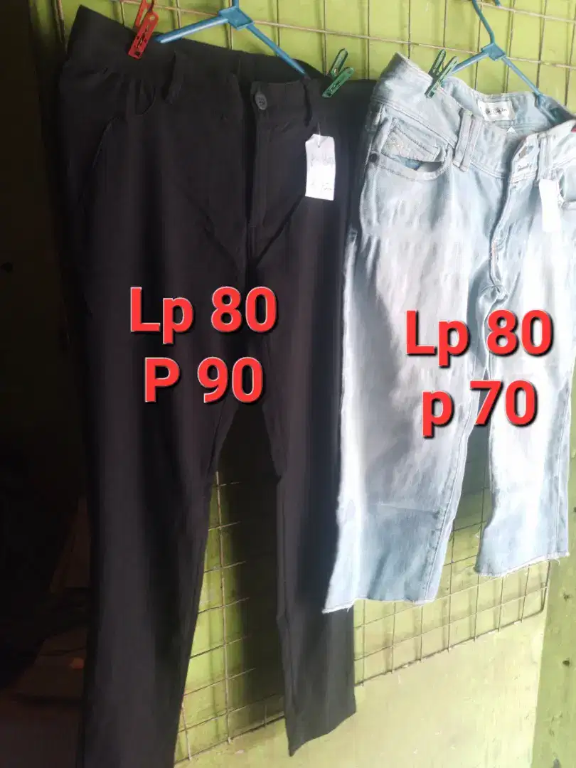 PAKET 3PCS CELANA CEWEK JEANS BRAND IMPORT SECOND