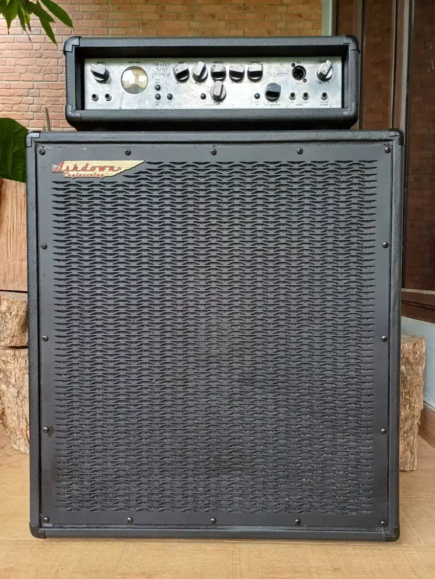 ashdown mag 300 evo ll amp bass head + cabinet 410T DEEP