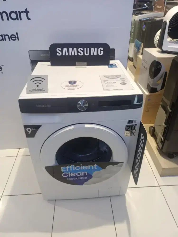 SAMSUNG WASH MACH FL WW90T504DTT