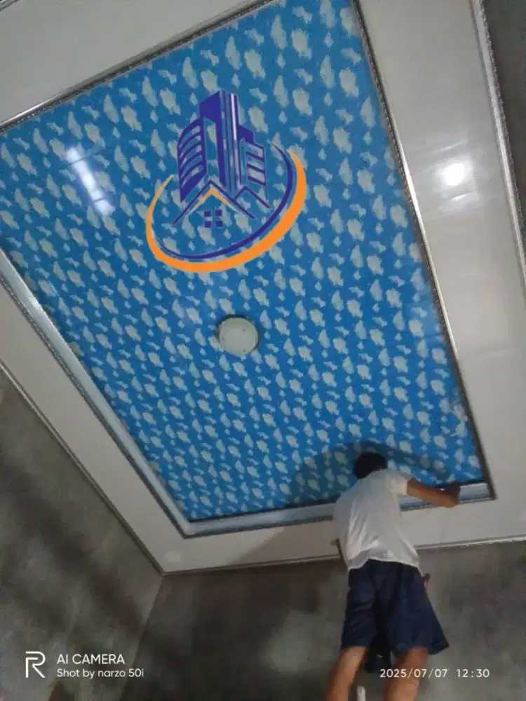 Plafon PVC dan WPC wall panell murah