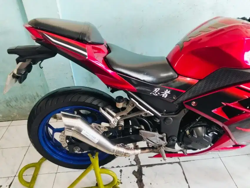 kawasaki ninja 250 fi th 2015 mulus rawatan pajak panjang mesin ori