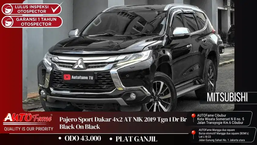 Mitsubishi Pajero Sport 2.4 Dakar 4X2 2019