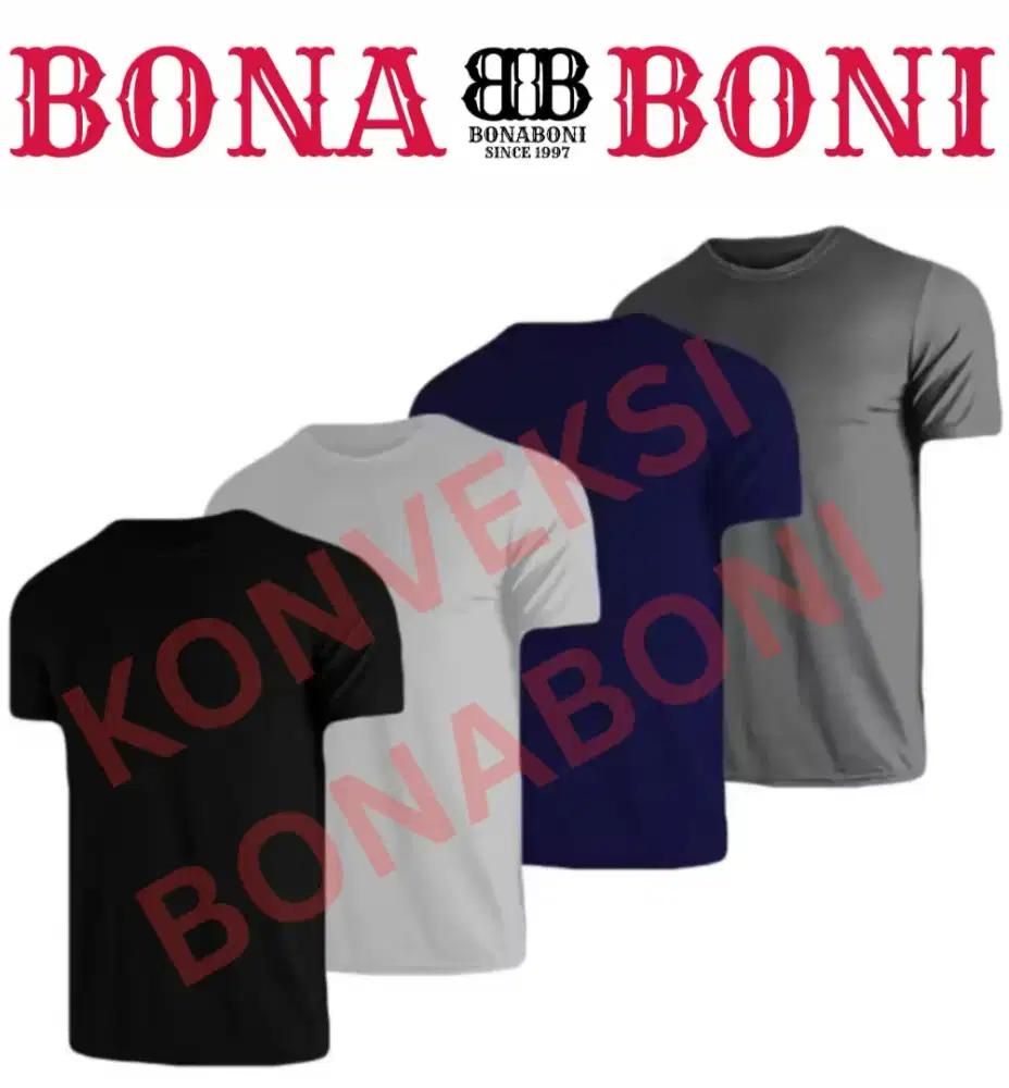 Kaos polos dewasa premium cotton combed 30S