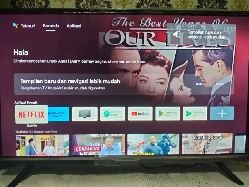 jual tv android changhong 32'inch L32H4