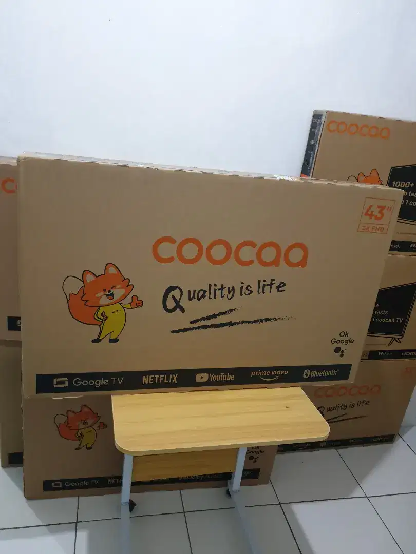 COOCAA GoogleTV Digital 43 inch. Baru