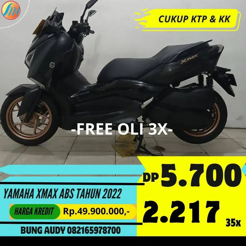 YAMAHA XMAX CON TAHUN 2022 BISA CASH, KREDIT ATAU TUKAR TAMBAH
