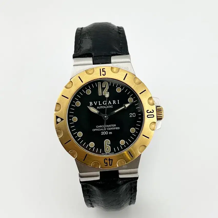 BVLAGARI Diagono Automatic 18 Ring Gold, Fullshet SD 38 SG