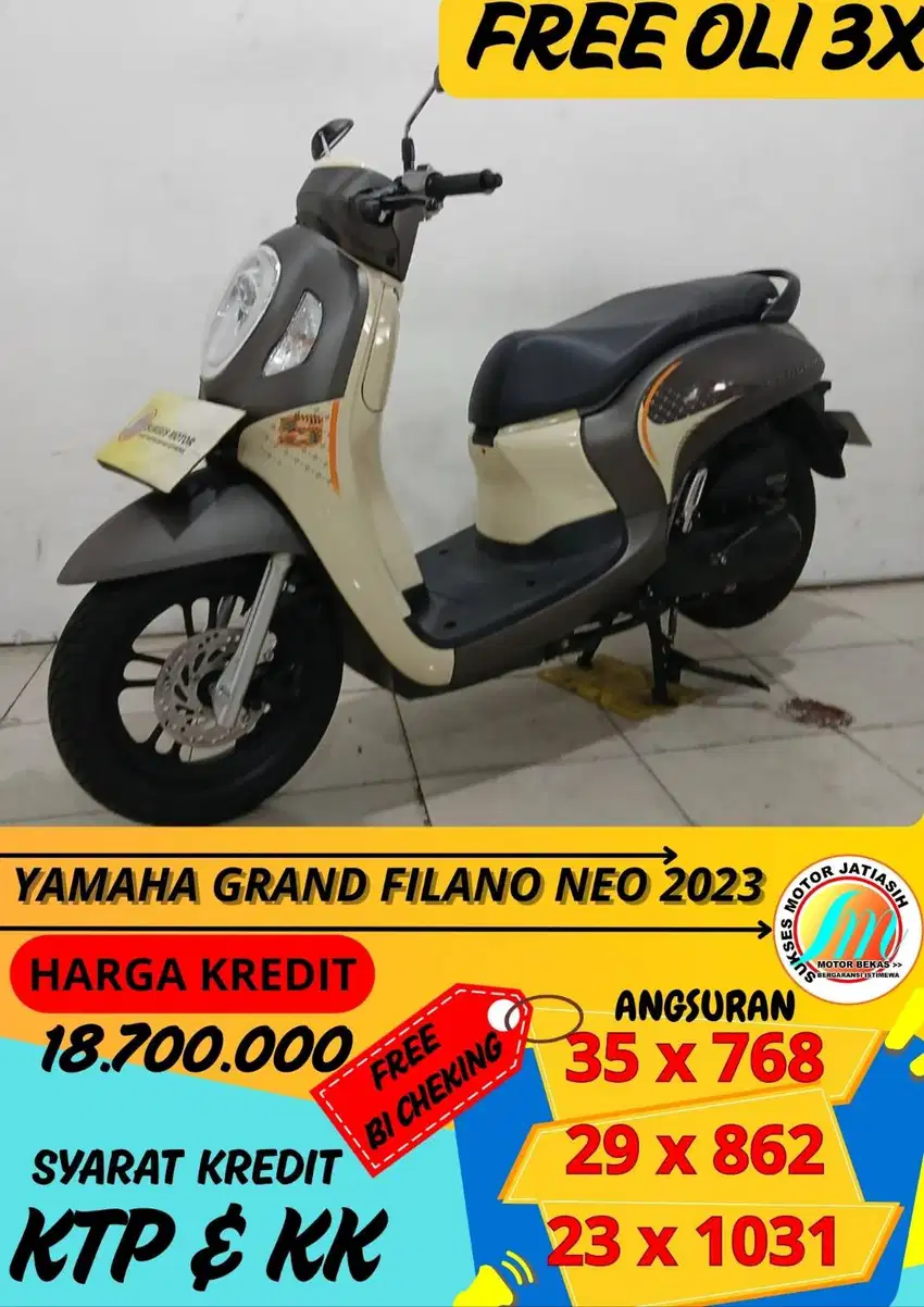 HONDA SCOOPY FASHION 2024 bisa cash dan kredit