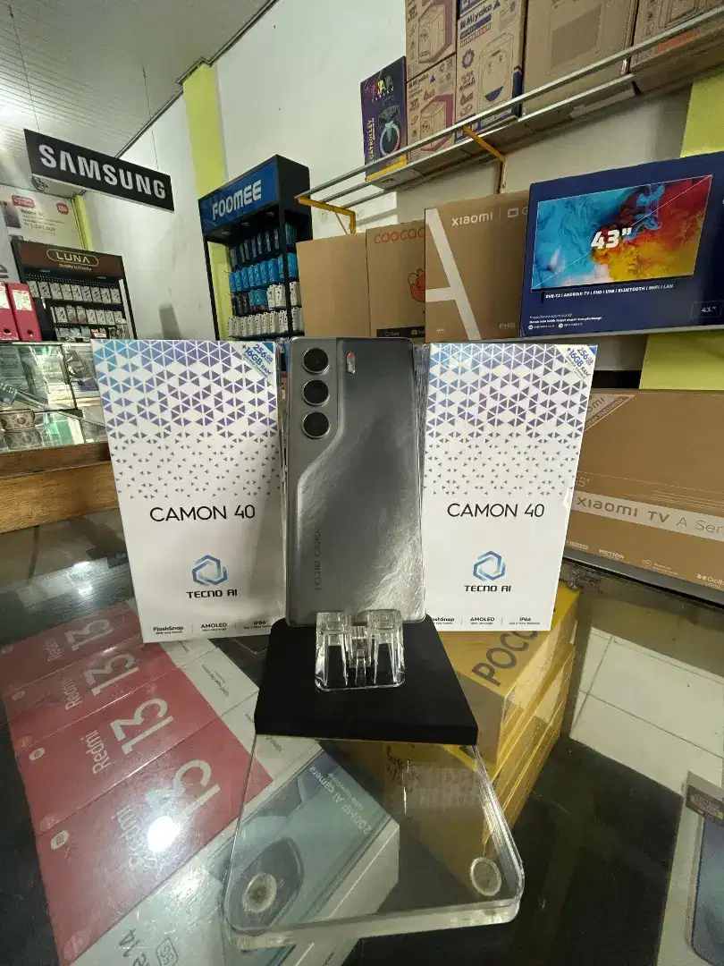 TECNO CAMON 40 RAM 8+8/256 GB GARANSI RESMI
