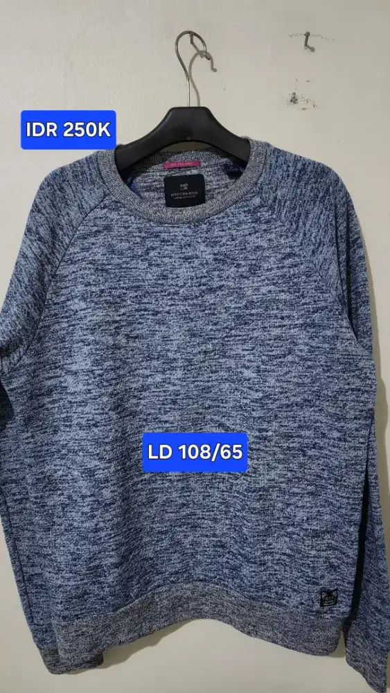 Crewneck scotch & soda