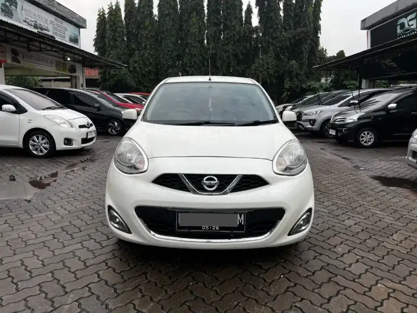 DP 3JT NISSAN MARCH XS 2016 AT WHITE EDITION RARE !!