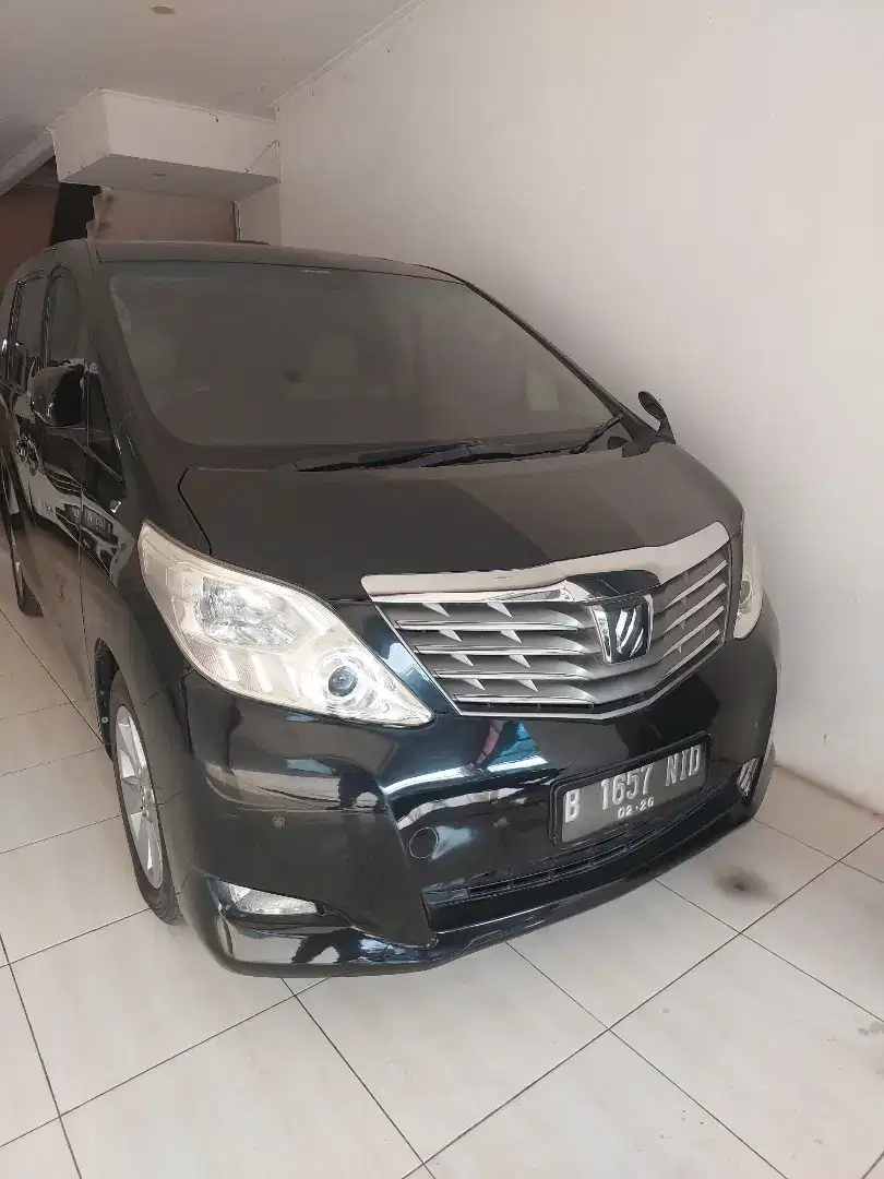 Alphard 2.4 G cbu 2011