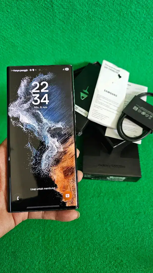 S22 ultra 256gb fullset