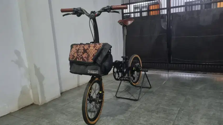 Sepeda Lipat Element Troy Full Modif Siap Pakai. Jual BU