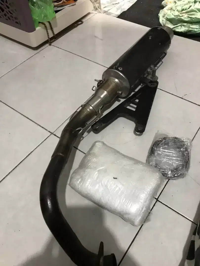 Knalpot 3tech ronin katana 3 suara vario beat