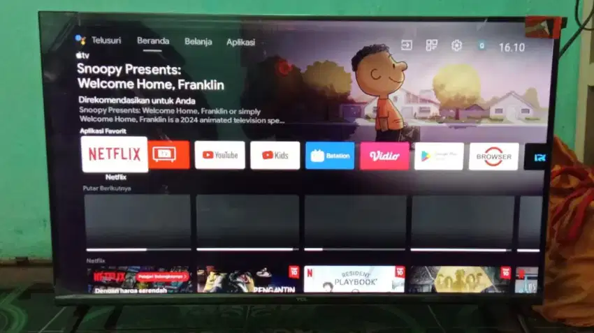 TV ANDROID TCL 32inc
