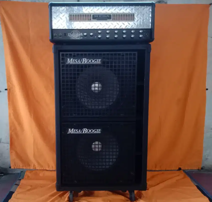 Head Mesa Boogie Single Rectifier Solo  (2 channel)+Cab Mesa 2 x 15