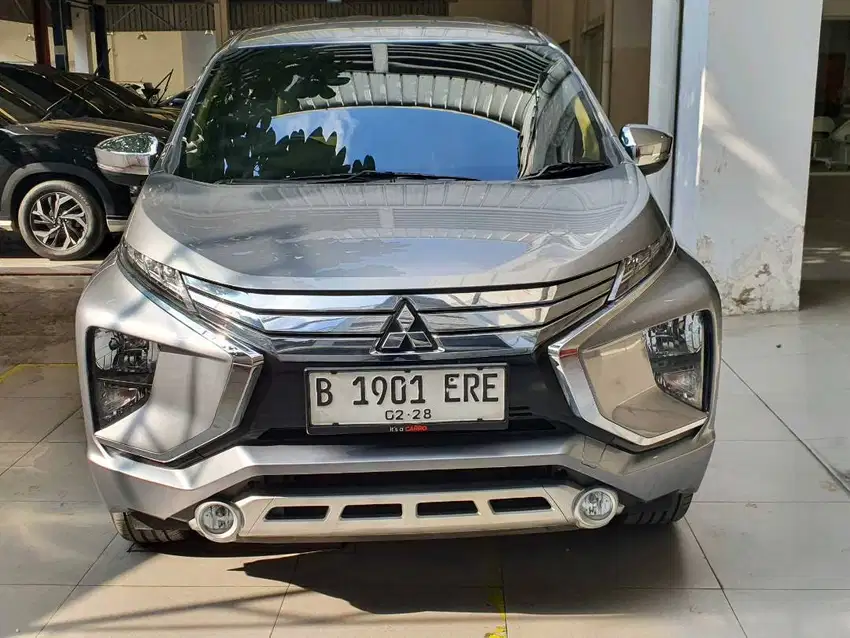 LOW KM - Mitsubishi Xpander Ultimate AT 2018 Abu-abu PREMIUM B1901ERE