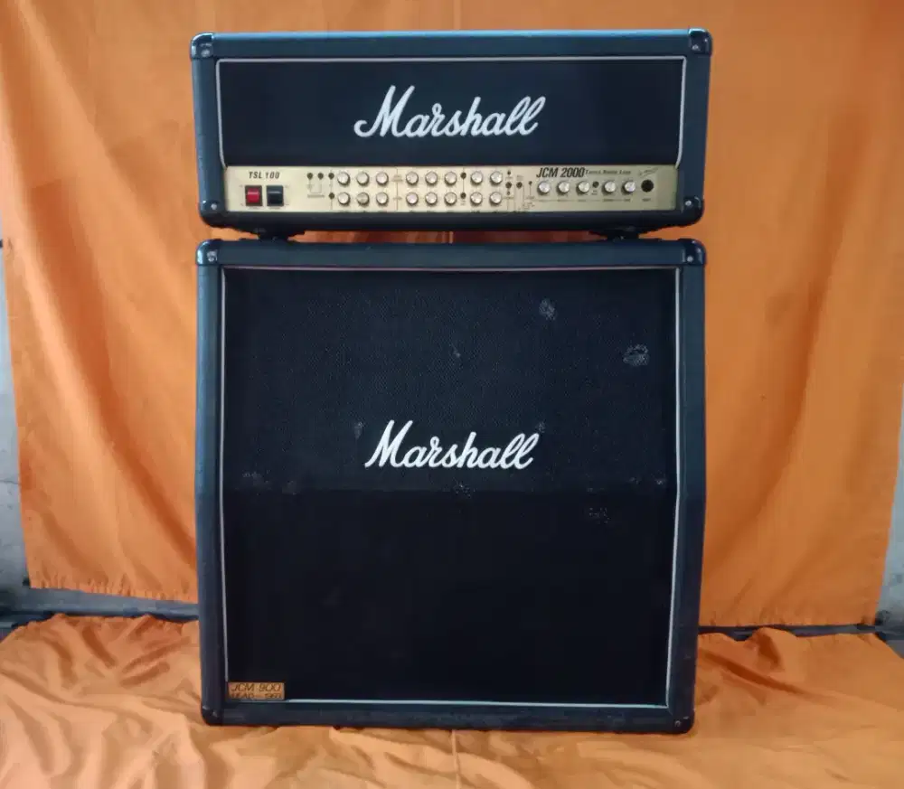 Head Marshall JCM 2000 Triple Super Lead 3 ch 100 Watt + Cab 1960A