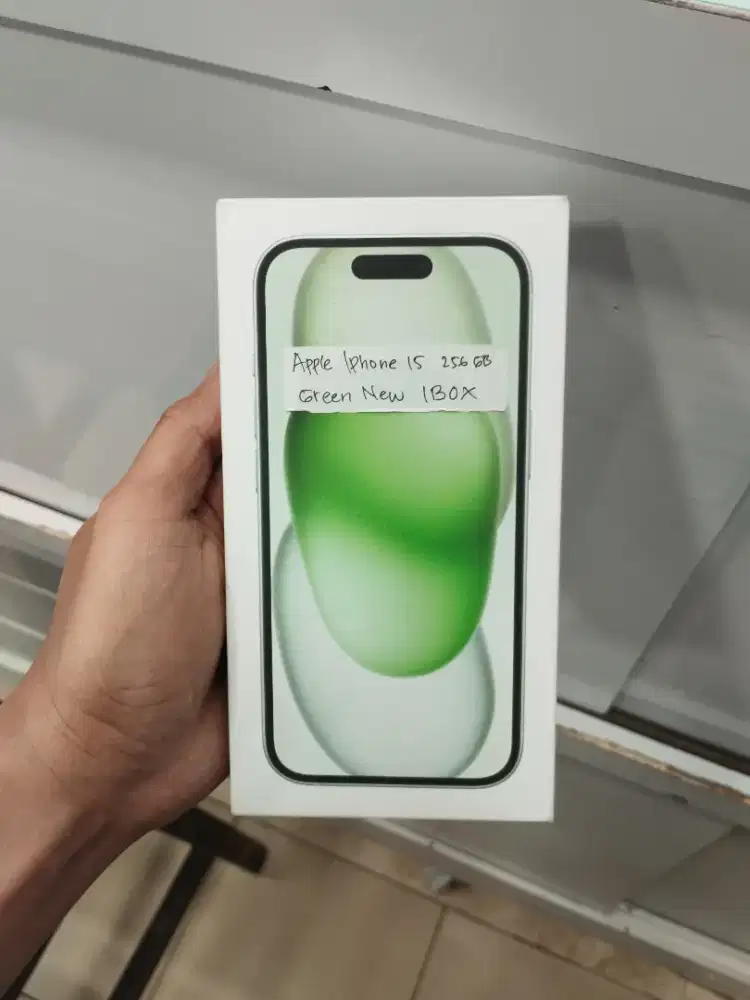 Apple iPhone 15 256GB Green New Resmi IBOX