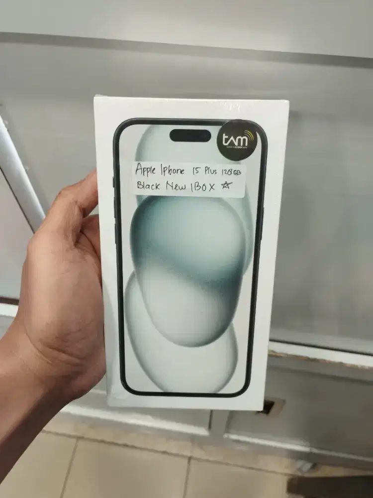 Apple iPhone 15 Plus Black 128GB New Resmi IBOX