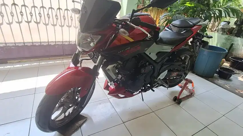 Yamaha MT 25 Tahun 2015 (Red Metallic)
