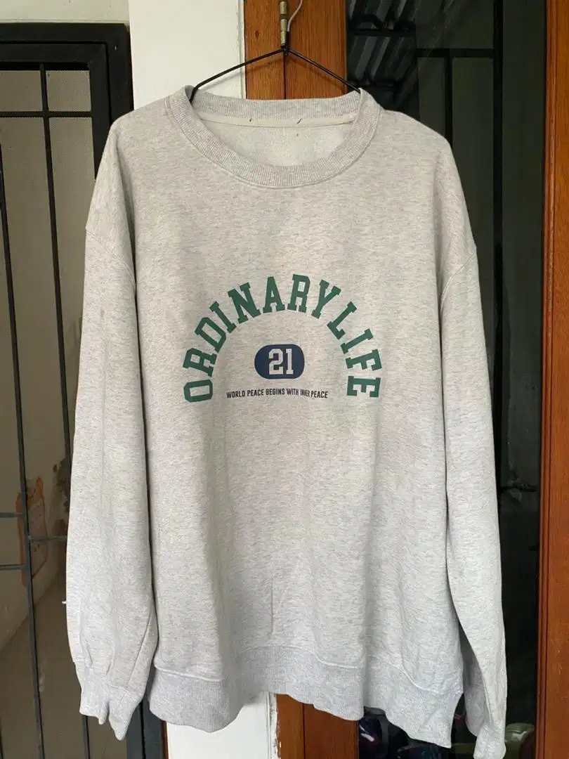 Jaket Sweater Ordinary Life size XL