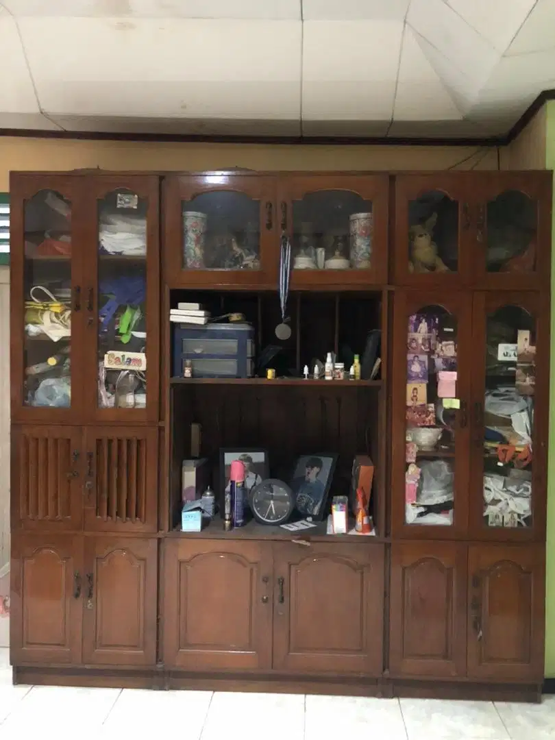 Lemari Kayu Jati Asli