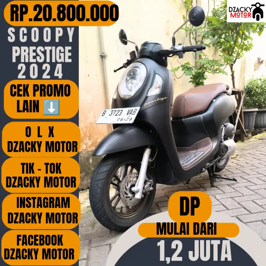 SCOOPY PRESTIGE 2024 SECOND LIKE NEW