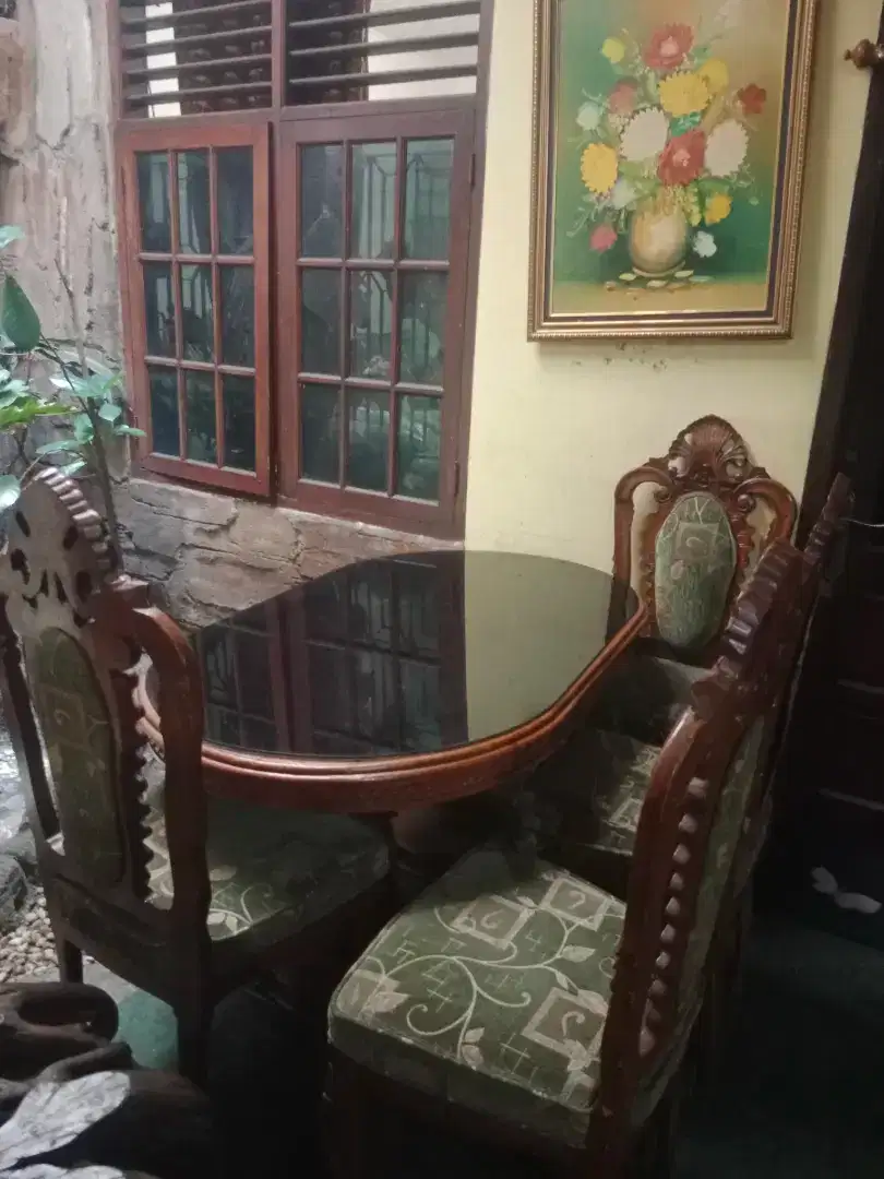 meja makan 1 set