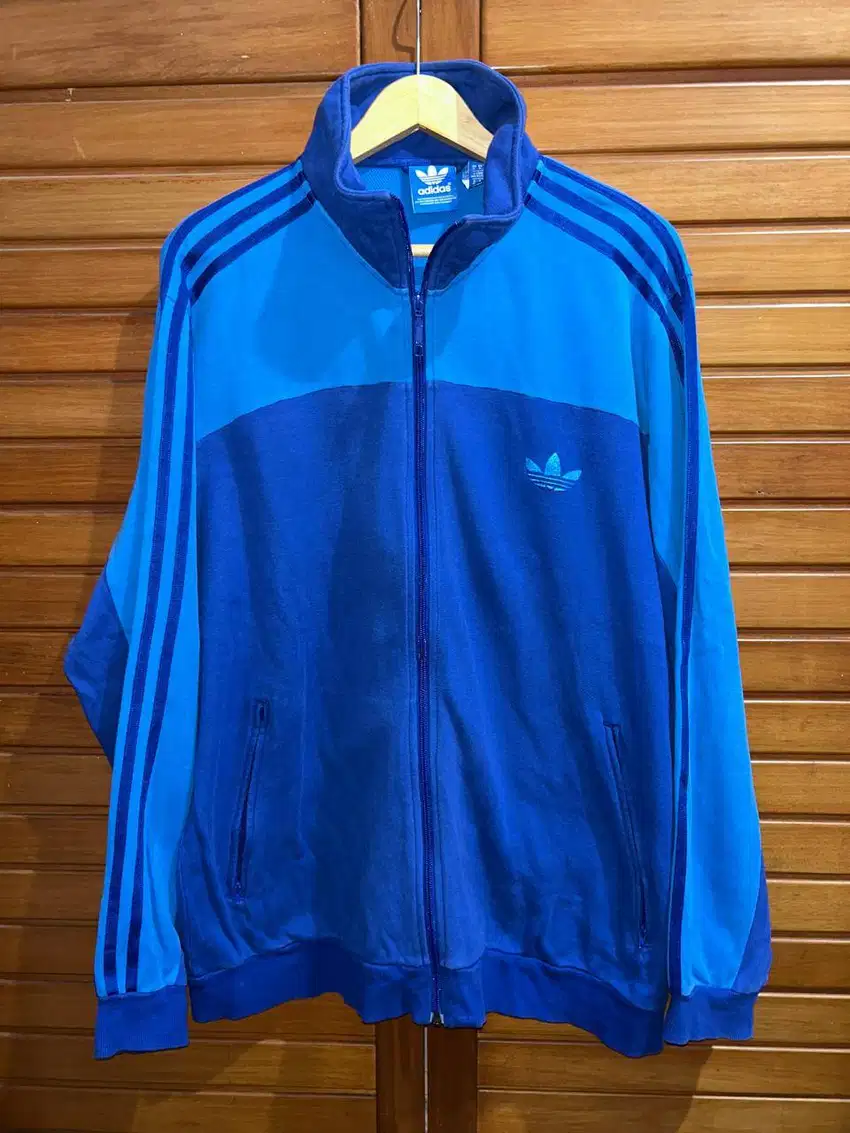 Jaket Adidas Originals Firebird Track Top - Blue