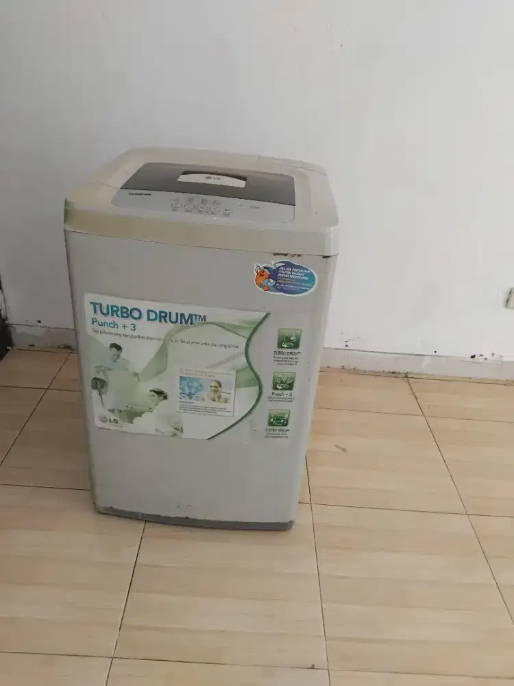 Mesin cuci 1Tabung merk LG