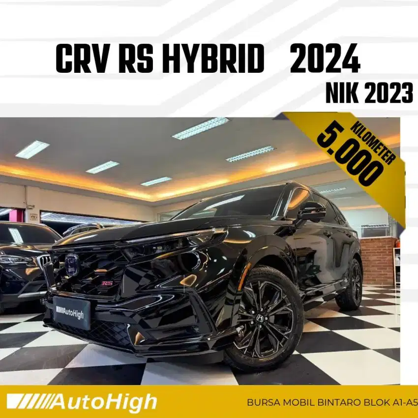 DP10% [Km5.000] CRV RS Hybrid 2023 Black / CR-V Reg 2025 #AUTOHIGH