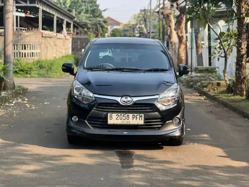 Toyota Agya 1.2 G TRD AT 2018 Hitam Metalik