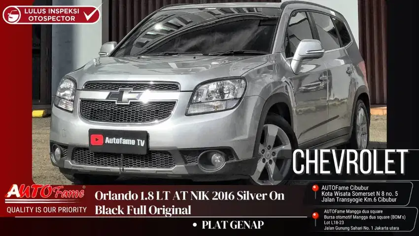 Chevrolet Orlando 1.8 LT 2016