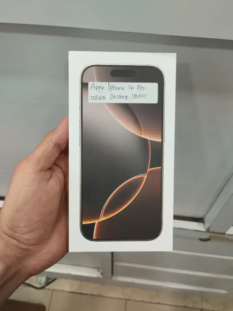 Iphone 16 Pro 128GB Dessert New Resmi Ibox