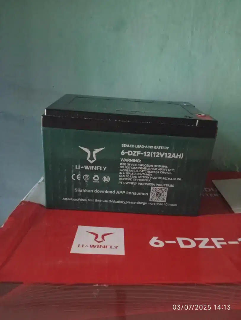 Aki Sepeda Motor Listrik