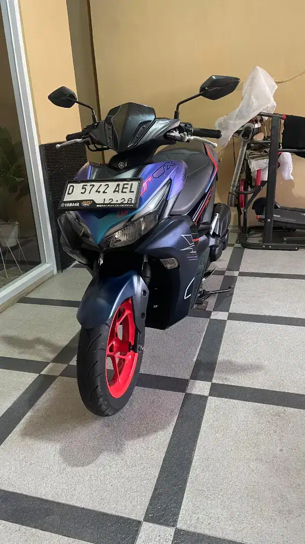 ODO 11K, Yamaha Aerox Connected Cyber City 2023 Akhir