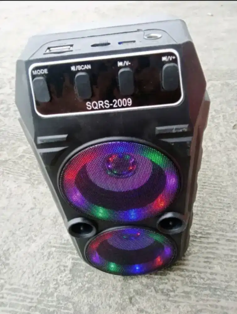 Portabel double speaker