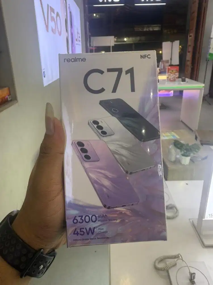 HP REALME C71 4/128 garansi resmi baru dan segel